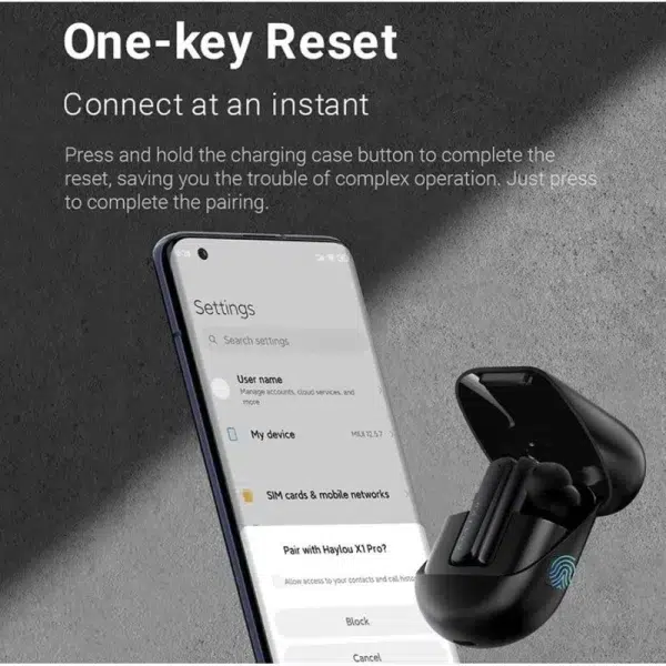 هدفون بلوتوثی هایلو مدل X1 pro - Image 6