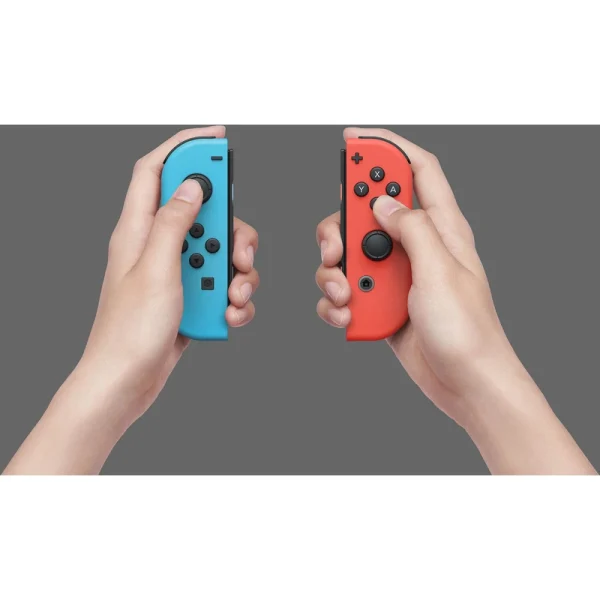کنسول بازی هیبریدی نینتندو مدل Switch - OLED Neon Blue and Neon Red ظرفیت 64 گیگابایت - Image 2