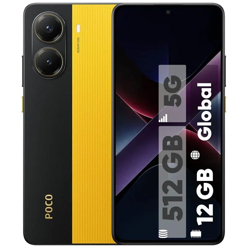 گوشی موبایل شیائومی مدل Poco X7 Pro دو سیم کارت ظرفیت 256 گیگابایت و رم 8 گیگابایت – گلوبال
